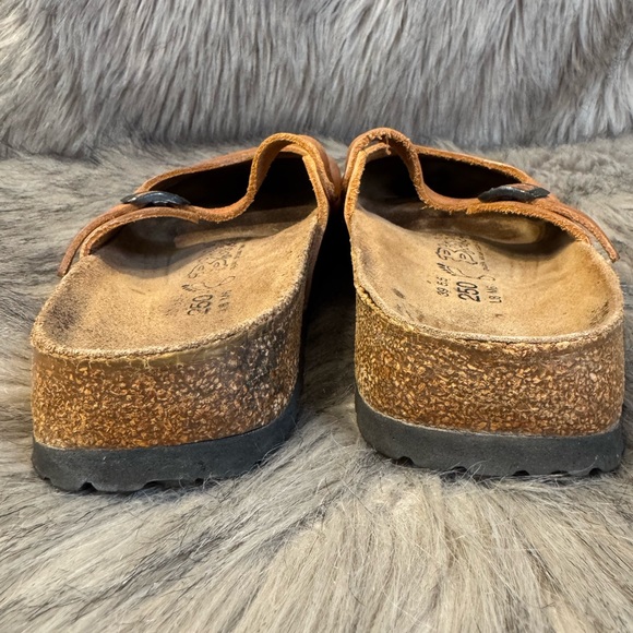 Brown Leather Mules - Picture 3 of 7